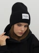 Шапка женская Malisa Либерти 15-1840-LT-218 One Size Черная - изображение 2