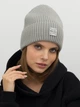 Шапка женская Malisa Париж 15-1740-PS-715 One Size Светло-серая - изображение 1
