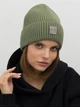 Шапка женская Malisa Париж 15-1740-PS-107 One Size Оливковая - изображение 1