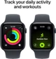 Smartwatch Apple Watch SE 3 (2025) GPS + Cellular 40mm Midnight Aluminium Case with Midnight Sport Band - S/M (MEP94) - obraz 6