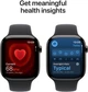 Smartwatch Apple Watch Series 11 GPS + Cellular 42mm Slate Titanium Case with Black Sport Band - M/L (MF8T4) - obraz 5