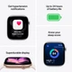 Smartwatch Apple Watch Series 11 GPS + Cellular 46mm Natural Titanium Case with Stone Grey Sport Band - M/L (MFCX4) - obraz 3