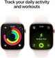 Smartwatch Apple Watch Series 11&nbsp;GPS + Cellular 42mm Rose Gold Aluminium Case with Light Blush Sport Band S/M (MF8E4) - obraz 4