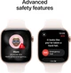 Smartwatch Apple Watch Series 11&nbsp;GPS + Cellular 42mm Rose Gold Aluminium Case with Light Blush Sport Band S/M (MF8E4) - obraz 6