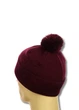 Зимова шапка з помпоном Барселона (Barcelona) (one-size) Бордовий - зображення 2