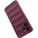 Силиконовый (TPU) чехол Deexe Terra Case для OPPO Reno 14 F/FS - Wine Red - изображение 3
