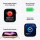Smartwatch Apple Watch Series 11 GPS + Cellular 46mm Slate Titanium Case with Slate Milanese Loop - M/L (MFD44) - obraz 3