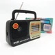 Радіоприймач KIPO KB-408 AC радіо FM c usb живлення від батареї R20 або від мережі - изображение 2