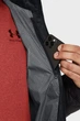 Куртка мужская Under Armour Legend Down Hooded Jacket SM Чорний 1385837-001 - изображение 3