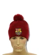 Зимняя шапка с помпоном Барселона (Barcelona) (one-size) Красный - изображение 1
