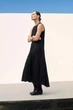 Сукня жіноча cos asymmetric twist-panel midi dress 1243410002 36 Чорна - зображення 3