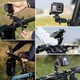 Крепление держатель на руль мотоцикла, велосипеда для экшн камеры Xiletu QM-1 - изображение 2