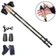 Палиці для скандинавської ходьби PowerPlay 9105 Sisu Black/Gold 80-135 см (пара) (PP_9105_SISU) - зображення 1