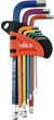 Klucze sześciokątne z kulką Yato YT-05632 M1.5-10 mm w kształcie L HRC 58-62 S2 (5906083067303) - obraz 2