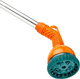 Zraszacz Flo 89218 z przedłużoną rurką 10-funkcyjny do węża 1/2" ABS + aluminium (5906083892189) - obraz 2