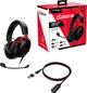 Наушники HyperX Cloud III Black игровые проводные с микрофоном, 53мм драйверы, DTS Headphone:X, память формы, черный с красным - изображение 5