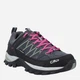 Женские кроссовки для треккинга с мембраной CMP Rigel Low Trekking Shoes Wp 3Q13246-74US 40 (7.5US) 26.3 см Antracite-Mineral Green (8050243074162) - изображение 2