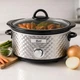 Мультиварка iHunt Bro Slow Cooker PRO, 4.25 л, 220 Вт, механическое управление, съёмная керамическая чаша, премиальная нержавеющая сталь, таймер, поддержание тепла, противоскользящие ножки, серебристая - изображение 1