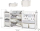 Дитячий стелаж Mealux Line (KD-E196 White) - изображение 3