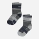 Набор детских носков 2 пары для мальчиков Jack Wolfskin Hike Sock Cl C K A63873_6324 28-30 р Серый (4064886443074) - изображение 3