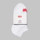 Набор женских носков коротких хлопковых Levi`s Low Cut Batwing Logo Eco 701226533-001 35-38 6 пар White (8720245522090) - изображение 3