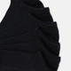 Набор женских носков коротких хлопковых Levi`s Low Cut Batwing Logo Eco 701226533-002 35-38 6 пар Black (8720245522120) - изображение 4