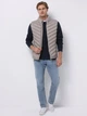 Теплый жилет мужской Colin's CL1071238LBG S Light Beige (8684112829685) - изображение 3