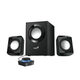 Акустическая система с пластиковым корпусом Genius SW-2.1 300 II, 10 Вт, 65 дБ, 25-18000 Гц, Black (31730053401) - изображение 1