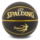 Мяч баскетбольный резиновый черный Spalding Super3 77749Y размер 7 для зала и улицы (Indoor/Outdoor) - изображение 1