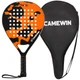 Ракетка для падел тенниса с чехлом Padel Camewin Master 6519 Orange-Black - изображение 1