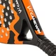 Ракетка для падел тенниса с чехлом Padel Camewin Master 6519 Orange-Black - изображение 6