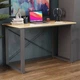 Письменный стол Ferrum-decor Драйв 750x1000x600 Черный металл ДСП Дуб Артизан 32 мм (FRD-103301) - изображение 1