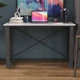Письмовий стіл Ferrum-decor Драйв 750x1000x600 Чорний метал ДСП Бетон 16 мм (FRD-103093) - зображення 6