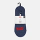 Набор следов женских Levi`s High Cut Batwing Logo Recyc 701224671-002 35-38 3 пары Denim (8720245507035) - изображение 2
