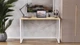 Письмовий стіл Ferrum-decor Серії Конект 75x120x600 білий ДСП Дуб Артизан 16мм (FRD-104209) - зображення 4