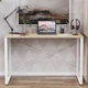Письменный стол Ferrum-decor Серии Конект 75x120x600 белый ДСП Дуб Сонома 16мм (FRD-104210) - изображение 1