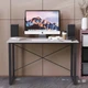 Стіл письмовий Дейв Ferrum-decor 750x1200x600 Чорний метал ДСП Бетон 16 мм (FRD-106440) - зображення 1