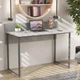 Стіл письмовий Скай Ferrum-decor 75x100x60 Сірий метал ДСП Бетон 16 мм (FRD-106653) - зображення 2