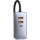 Автомобільний зарядний пристрій Baseus Share Together PPS 2U+2C Gray (CCBT-A0G) [110002] - зображення 4