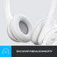 Компьютерная гарнитура Logitech H390 White (981-001286) [113832] - изображение 2