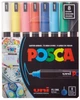 Набор маркеров Uni Posca PC-1MR 0.7мм 8шт (PC-1MR 8C) - изображение 1