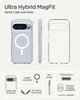 Чохол Spigen Ultra Hybrid MagFit до Google Pixel 10 Pro XL Clear White (ACS09725) - зображення 7