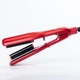 Плойка гофре для завивки волос щипцы VGR V-530 Professional Hair Waver 50 Bт керамическая плойка для волос волнами Красный - изображение 6