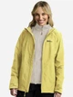 Куртка демисезонная с капюшоном женская Jack Wolfskin Moonrise 3In1 Jkt W 1115621-M0064 L Желтая с молочным (4064886600439) - изображение 3