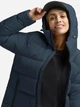 Пуховик зимний длинный женский Jack Wolfskin Frozen Palace Coat W Rds 1204133-C0539 XL Синий (4064886600514) - изображение 3