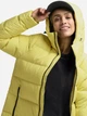 Пуховик зимний длинный женский Jack Wolfskin Frozen Palace Coat W Rds 1204133-M0064 S Желтый (4064886599658) - изображение 3