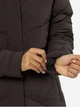 Пуховик зимний женский Jack Wolfskin Marienplatz Coat W Rds 1206971-D0108 XS Коричневый (4064886598569) - изображение 5