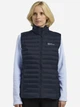 Теплый жилет пуховой короткий женский Jack Wolfskin Pilvi Down Vest W Rds 1207771-C0412 XL Темно-синий (4064886430869) - изображение 1