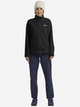 Толстовка на молнии утепленная на флисе женская Jack Wolfskin Moonrise Fz W A63263-6000 XL Черная (4064886425650) - изображение 3