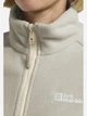 Толстовка на молнии утепленная на флисе женская Jack Wolfskin Moonrise Fz W A63263-A0056 L Бежевая (4064886591249) - изображение 4